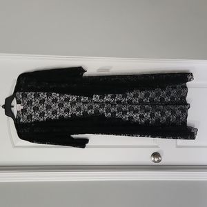 LuLaRoe Small Shirley in Black Lace